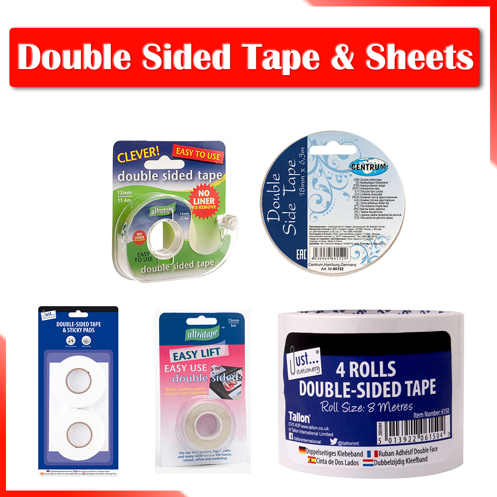 Double Sided Tape an Sheets