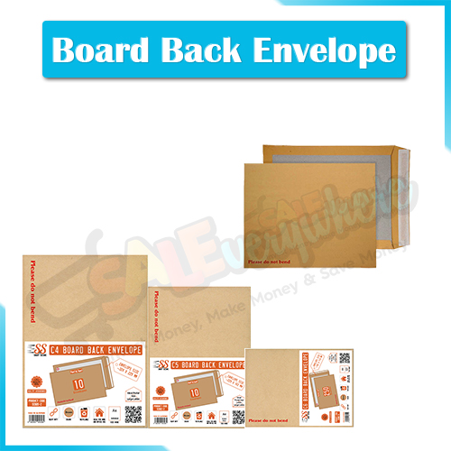Board Back Envelopes